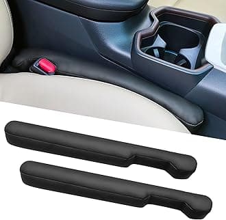 Leather Car Seat Gap Filler Spacer Universal Seat Gap Filler Plug for Car SUV Truck Fit Organizer Fill The Gap Between Seat and Console Stop Things from Dropping