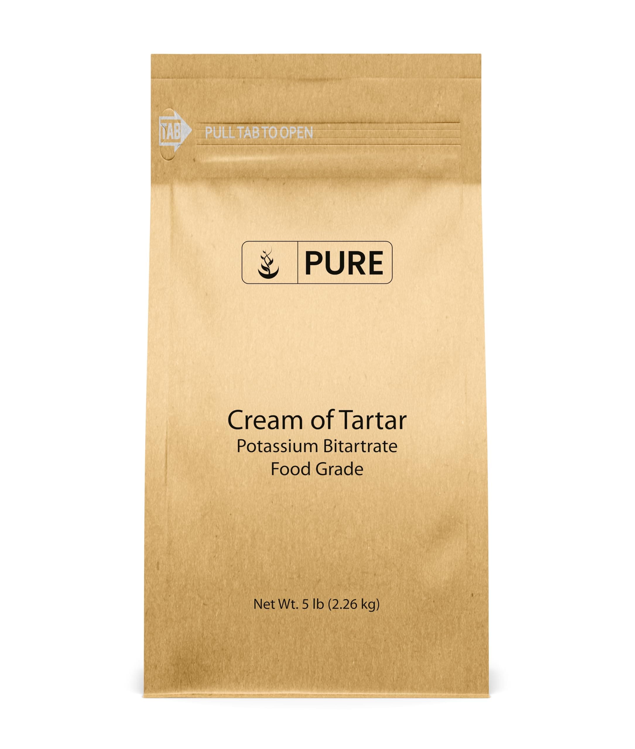 Pure Original Ingredients Cream of Tartar (5 lb) Pure & Natural, Baking & Cleaning, DIY Bath Bombs & More