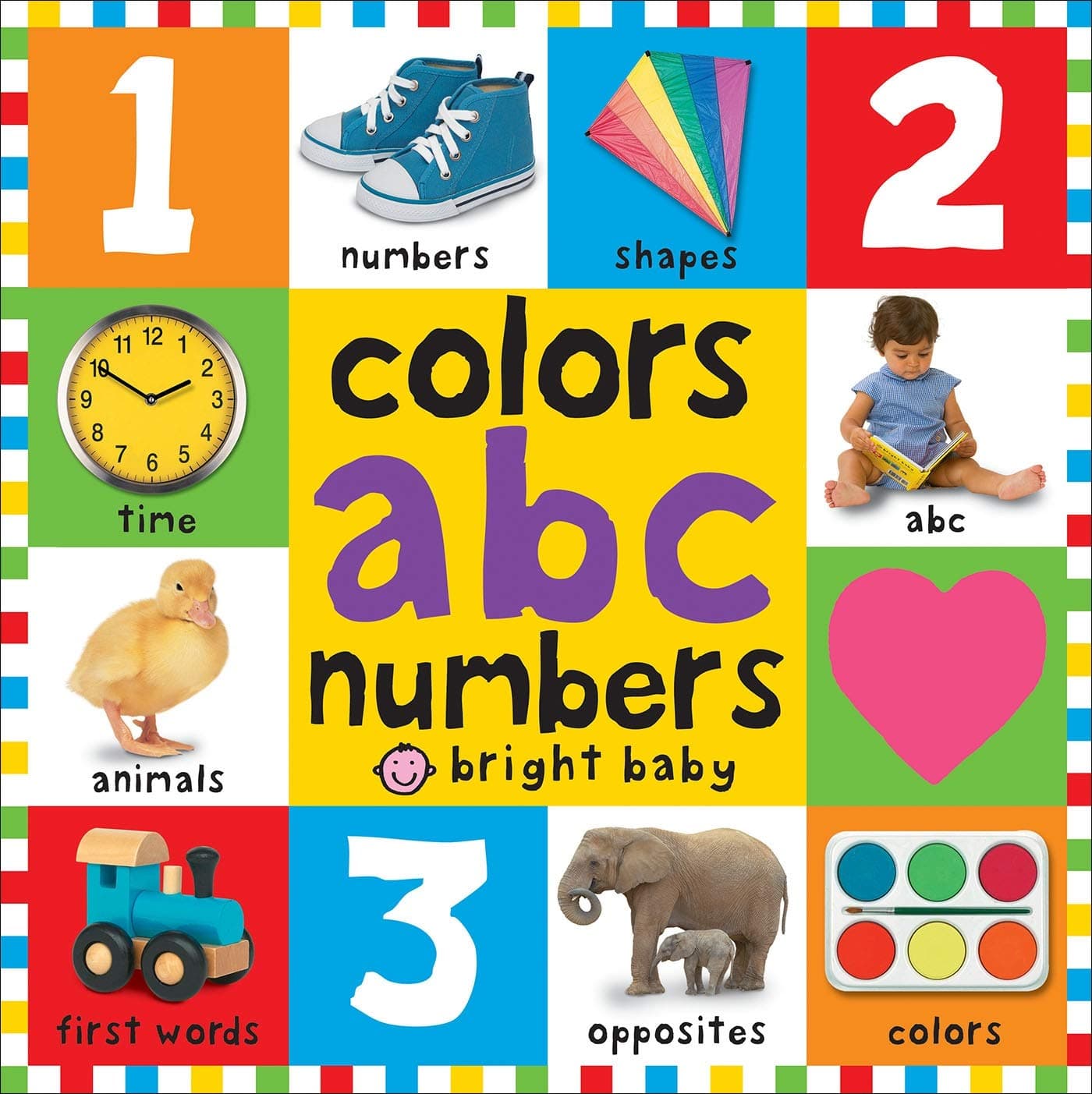 First 100 Big Board: Colors, ABC, Numbers