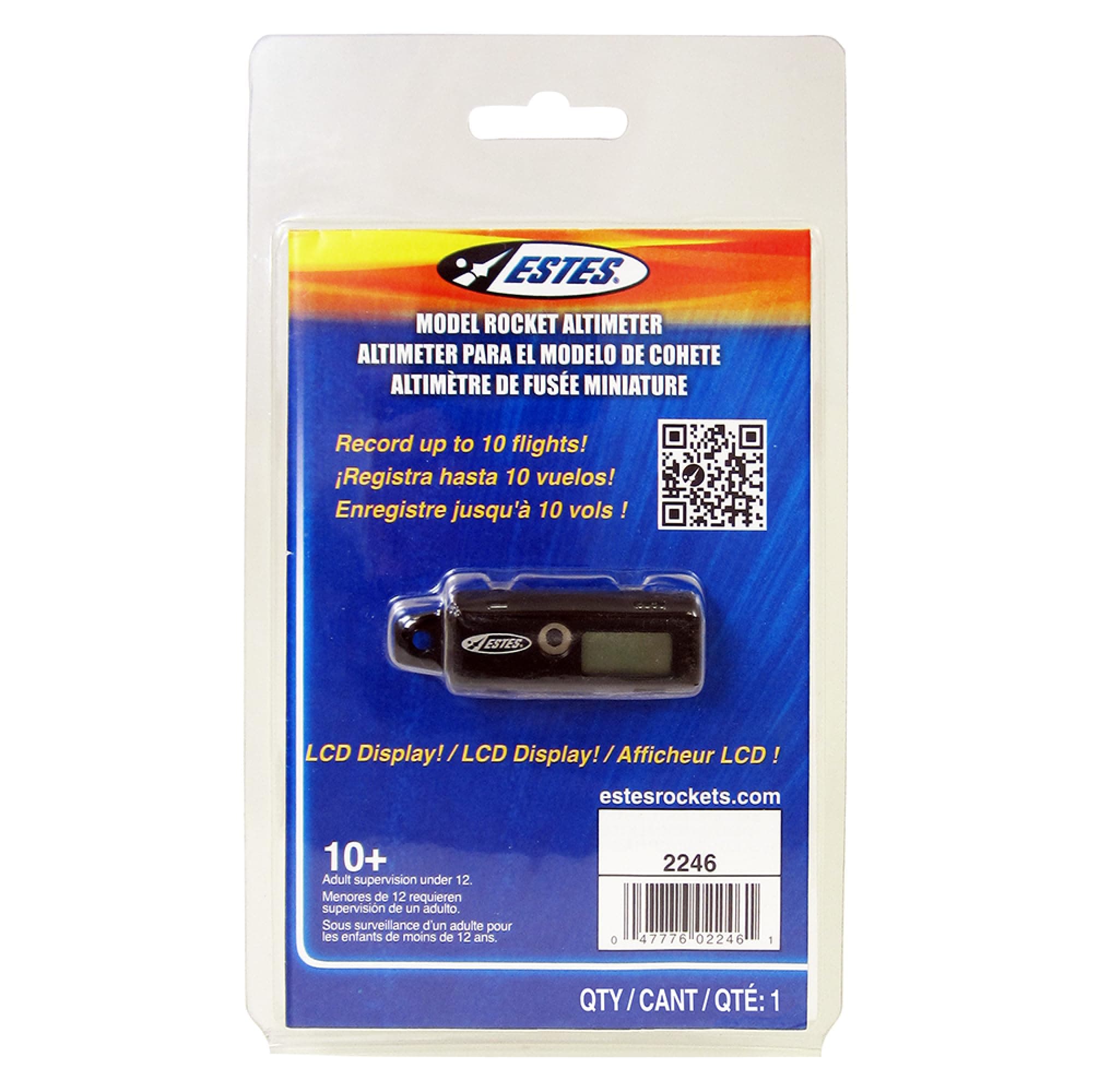 2246 Altimeter, for Model Rockets, Brown/a, Tiny