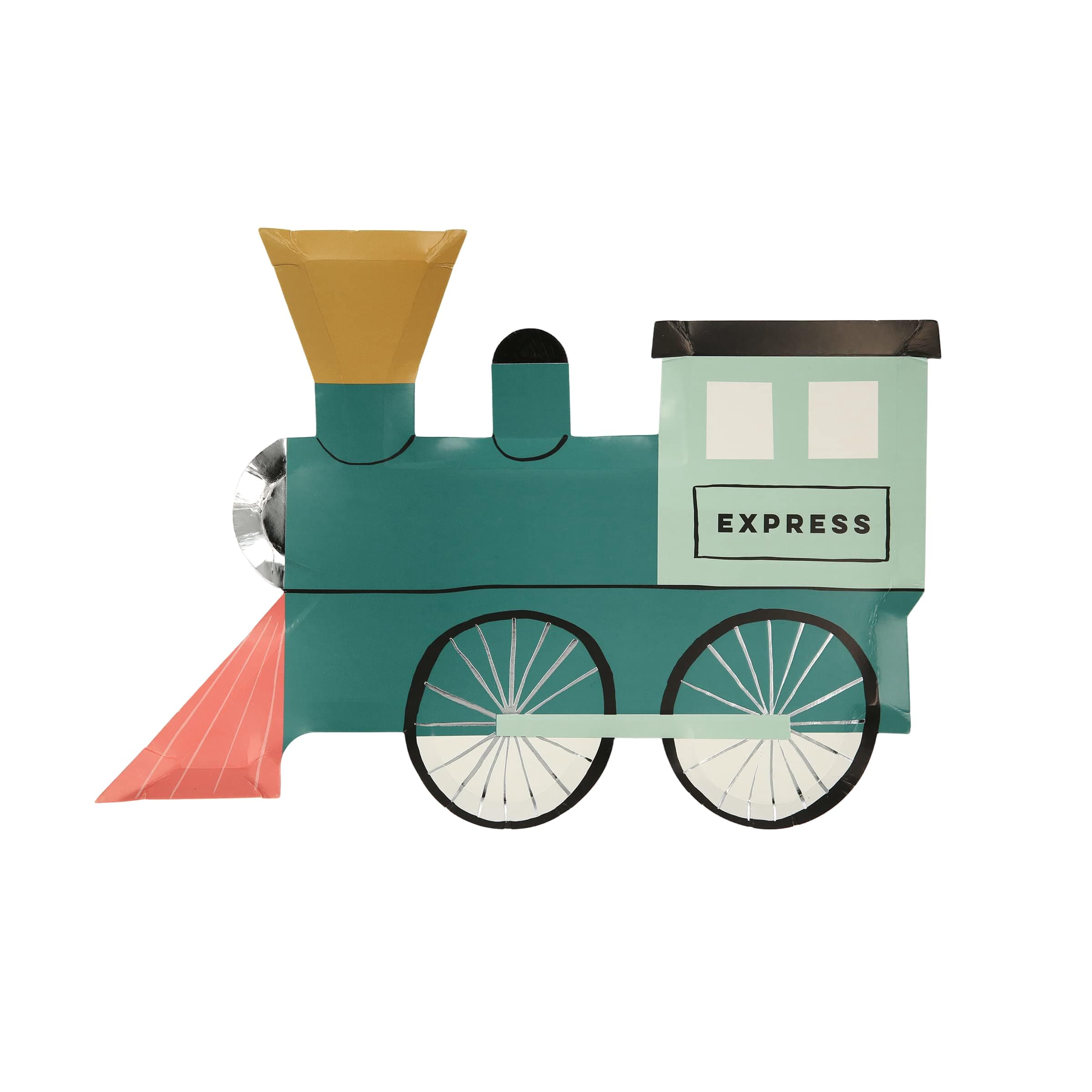 Meri Meri Train Plates (Pack of 8)