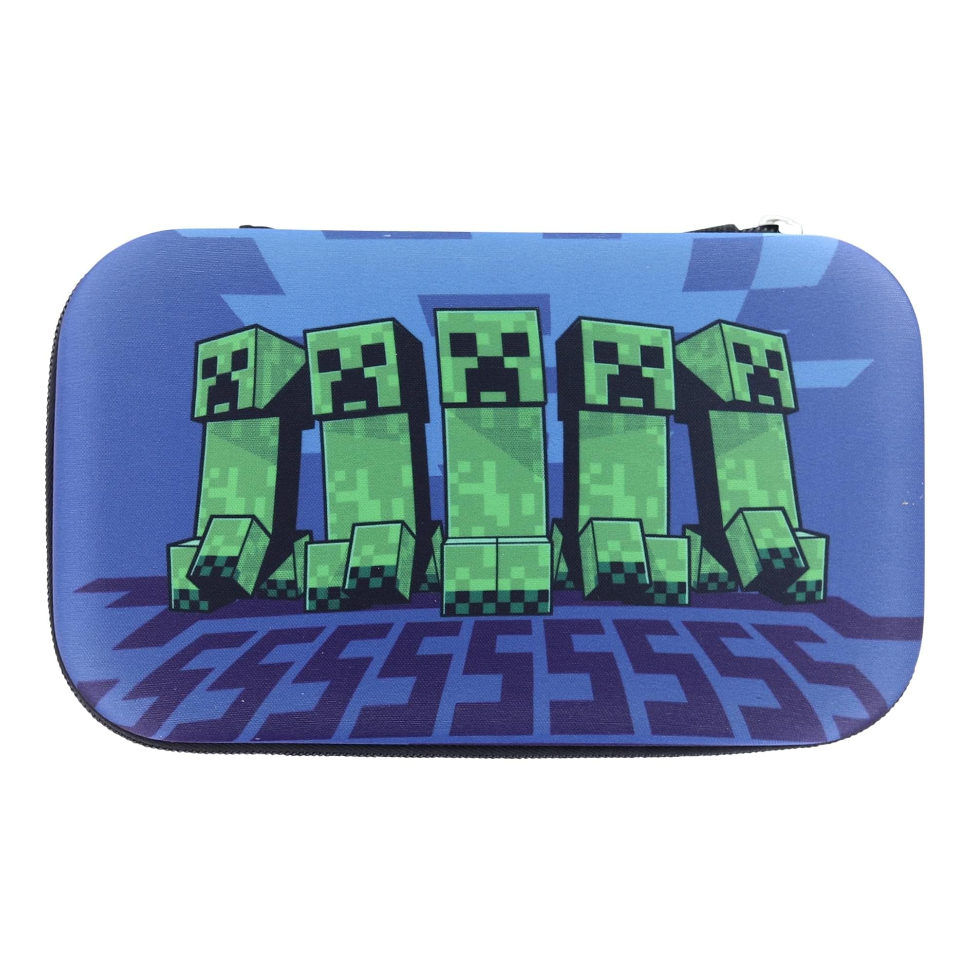 Minecraft Polyester Innovative Designs Molded Pencil Case, Green