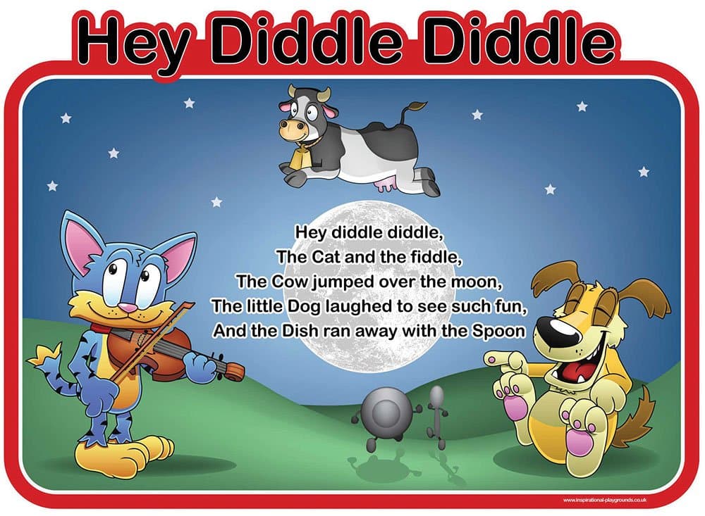 Inspirational Playgrounds P330612 Hey Diddle Diddle Educational Toy