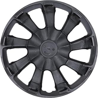 AUTOFREE 14 Inch Hubcaps,Universal Silver&Black Hubcaps–Set of 4 Wheel Rim Covers,ABS&PC Material Hub Protection Cap,Snap-on Replacement for Car,Pickup Truck,SUV-14 Silver&Black Lacquer 4-Pack