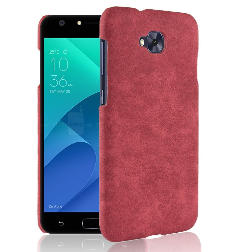 Case for Asus ZenFone Live Plus X00LDA X00LDB Case PC Hard Cover Red P-Asus ZenFone Live Plus-Red
