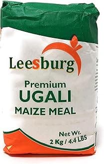 Premium Ugali Maize Meal 2kg or 4.4 lbs from Kenya - 4 units