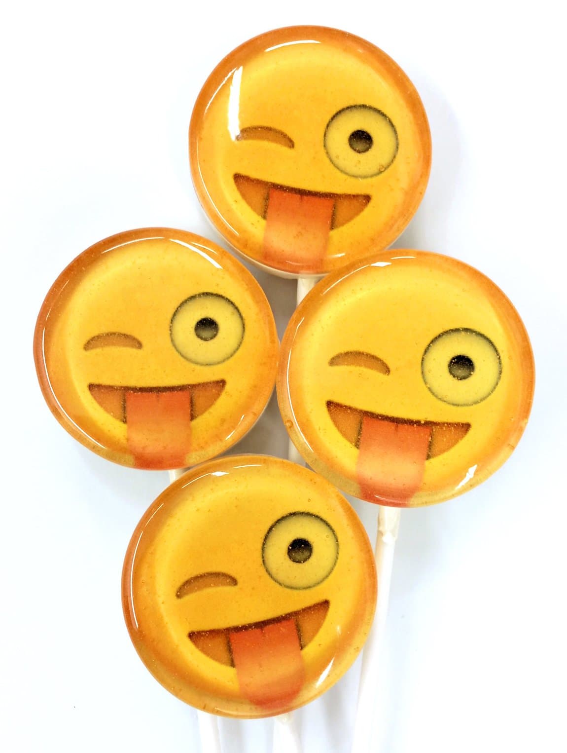Tongue Emoji Lollipops 25 Count