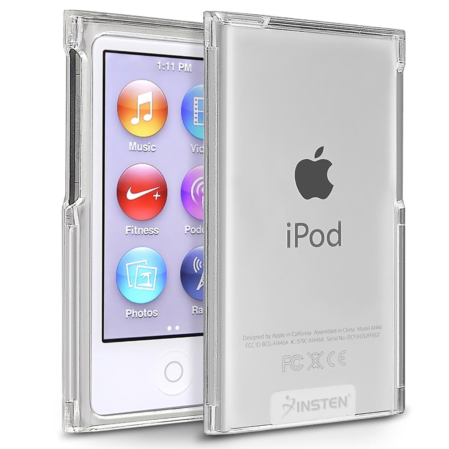 Hr Clear Protector Case for Apple iPod nano (7th gen)