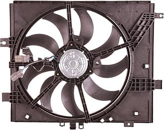 TYG Engine Cooling Fan Assembly Compatible with 12-19 Nissan Versa 1.6L, 14-19 Versa Note 1.6L NI3115143 | 214813AB3A