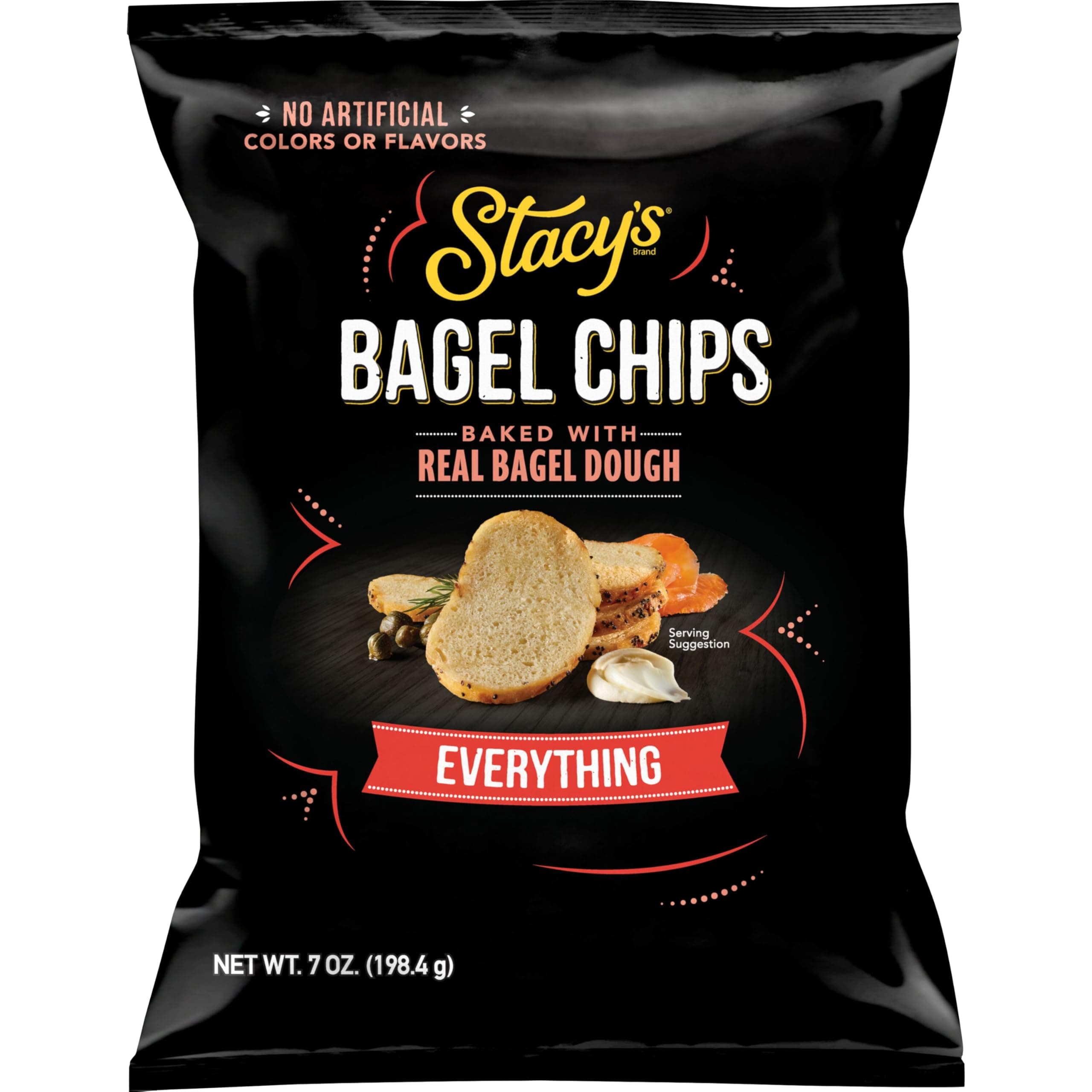 Stacy's, Bagel Chips, Everything, 8 oz (226.8 g)