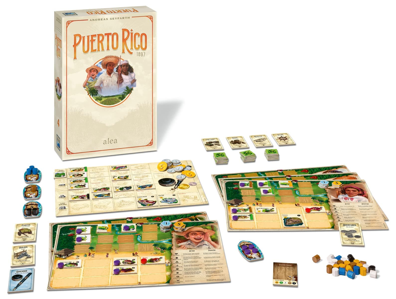 Puerto Rico 1897 Hobby Board Game