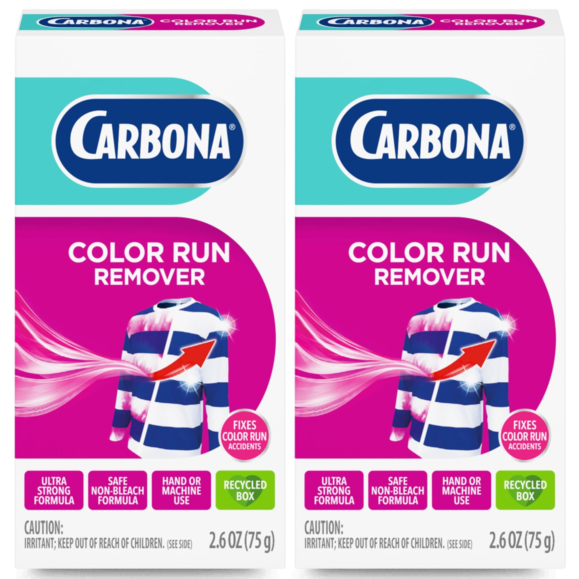 Color Run Remover | Powerful Bleed Eliminator | Fixes Run Accidents | 2.6 Oz, 2 Pack