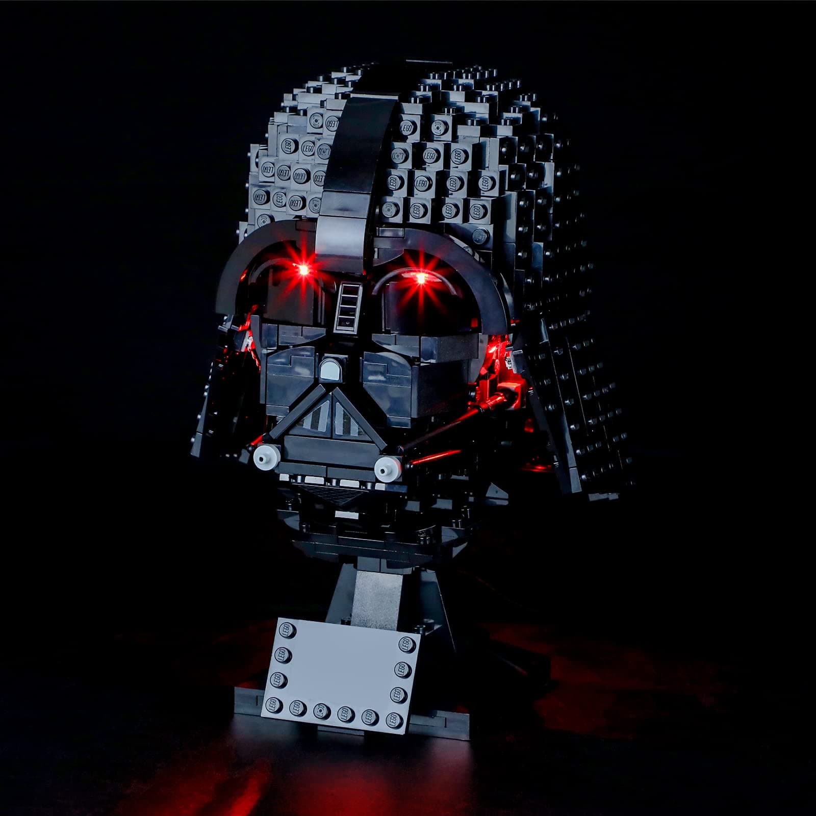 BRIKSMAX Light Kit for Lego-75304 Darth Vader Helmet - Led Lighting Compatible with Lego Star Wars Set - Not Include The Building Set
