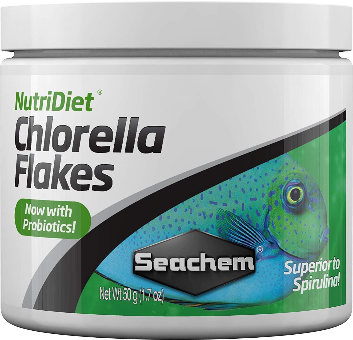 NutriDiet Chlorella Fish Flakes With Probiotics- 50g