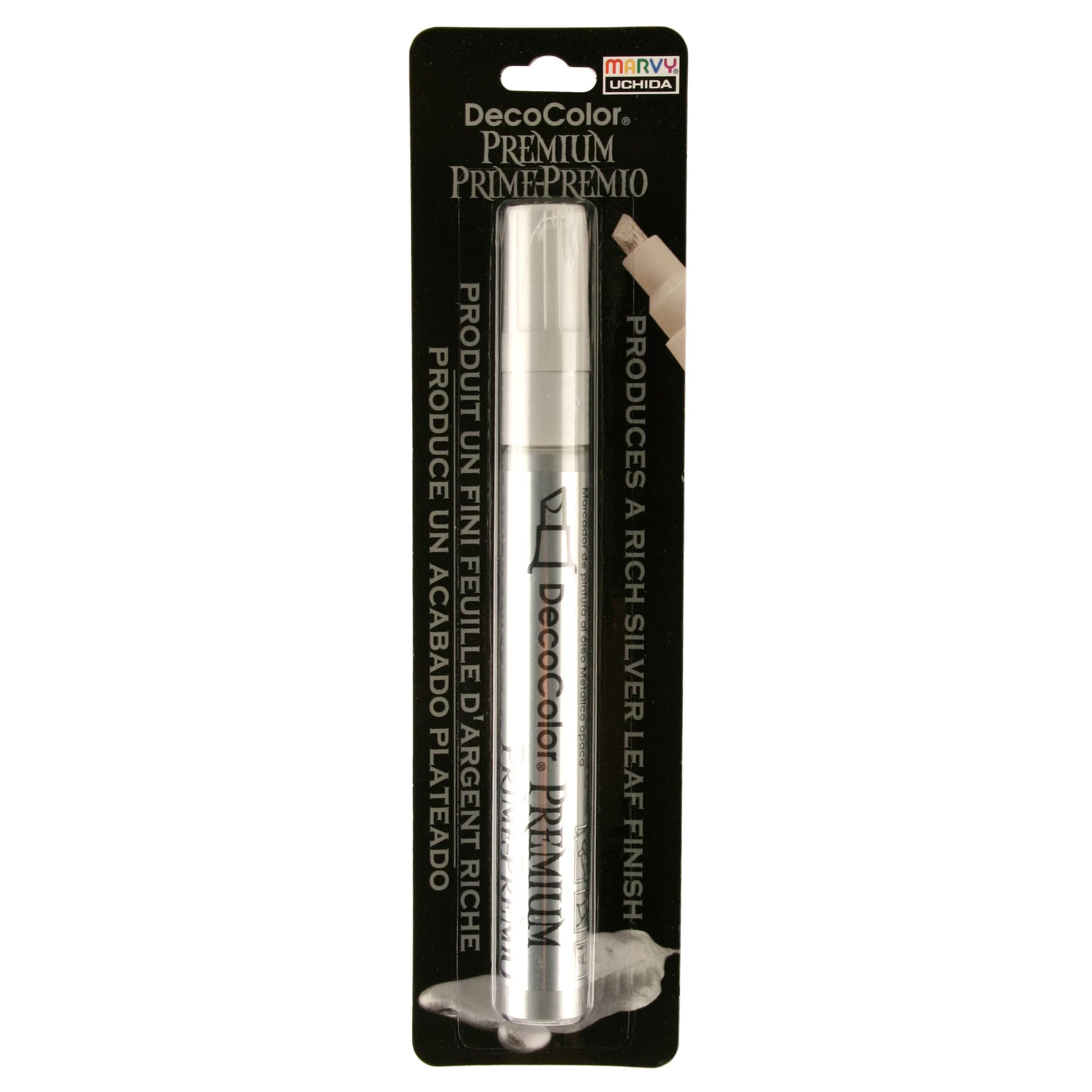 Uchida Various DecoColor Premium Chisel Paint Marker-Silver