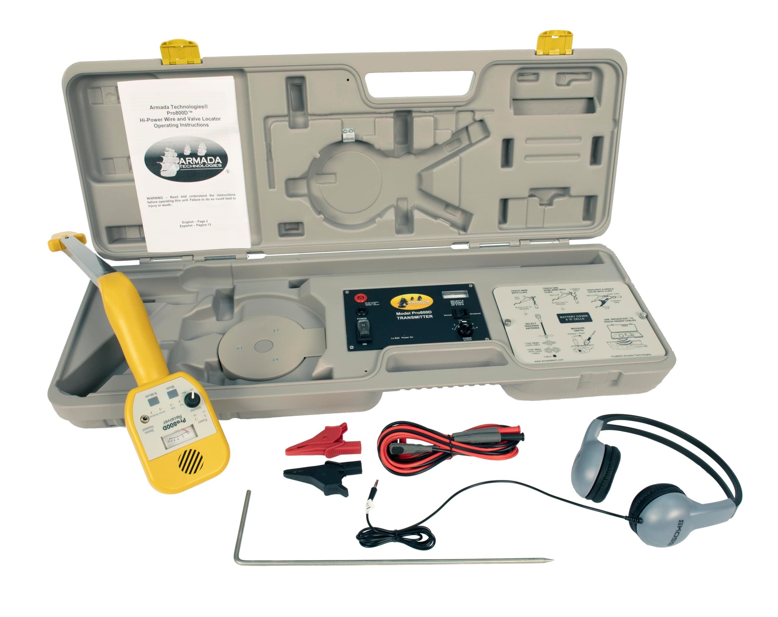 Pro800D Hi-Power Wire and Valve Locator