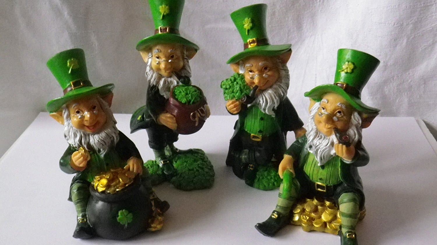 Puckator Lucky Leprechaun Figures 9 11cm