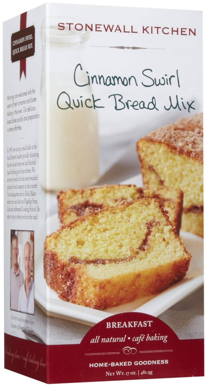 Stonewall KitchenCinnamon Swirl Quick Bread Mix, 17 oz