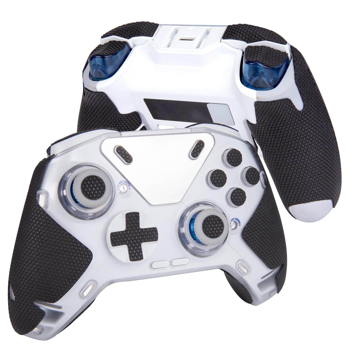 TALONGAMES FLYDIGI APEX 4 Controller Grip Classic Version Anti-Slip Tape Anti-Slip Grip Tape with Cross Keypad Seal, Anti-Slip Grip Seal, Pre-Cut, 1 Set Included (Grip Part + Cross Keypad + Button +