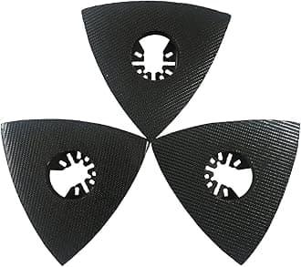 XXGO 3 Pcs Triangle Multitool Sanding Pads