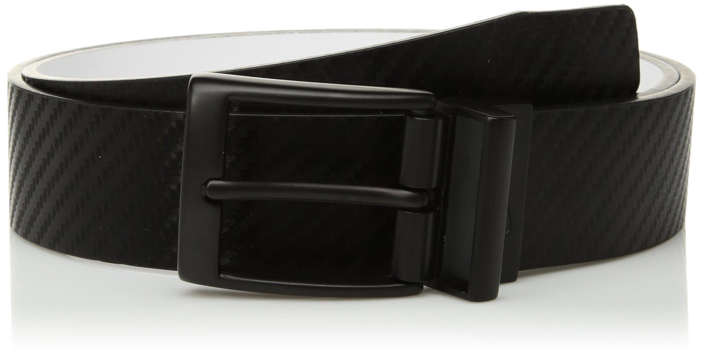 Men's Carbon Fiber-Texture Reversible Belt