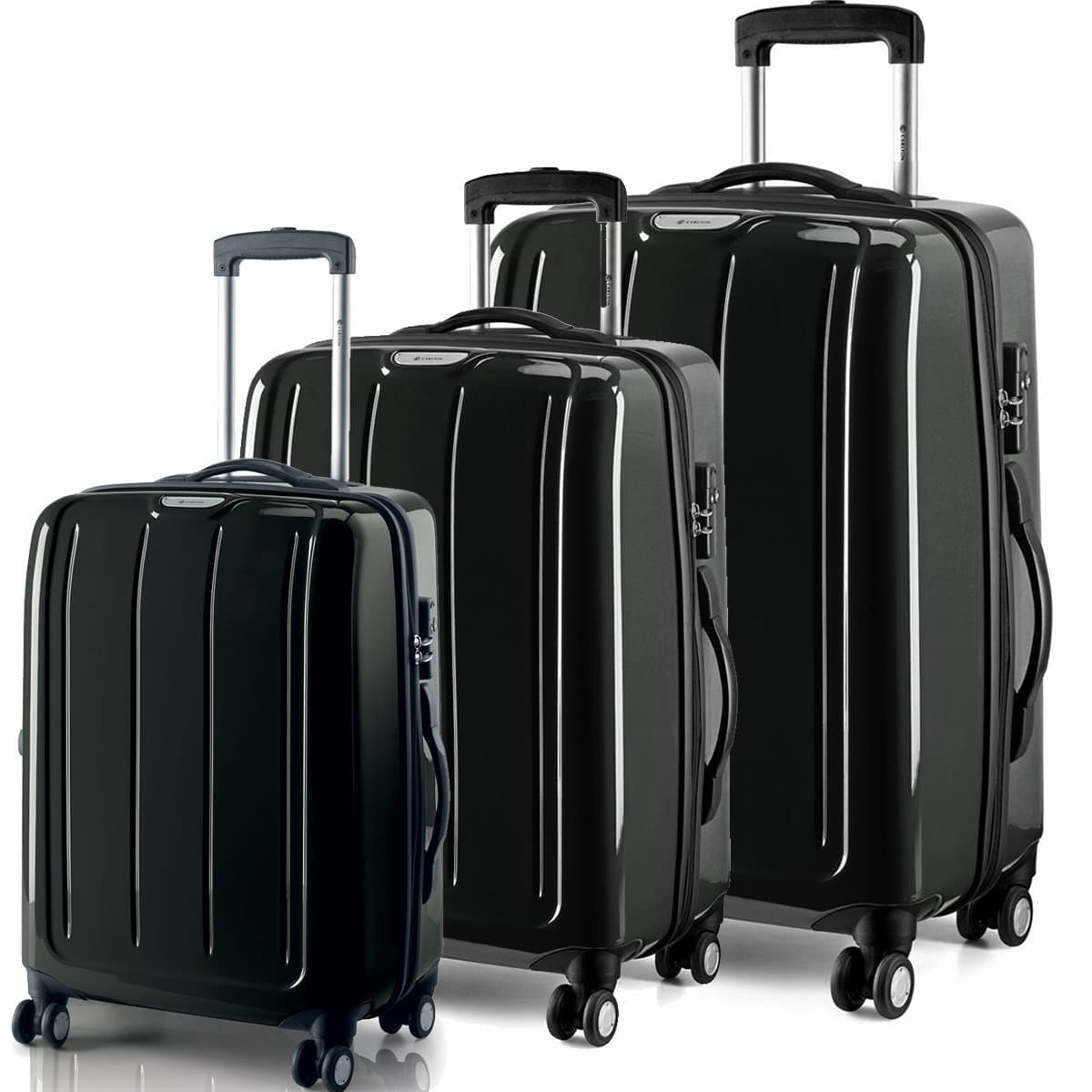 Adventura Polycarbonate Spinner Trolley Luggage Set