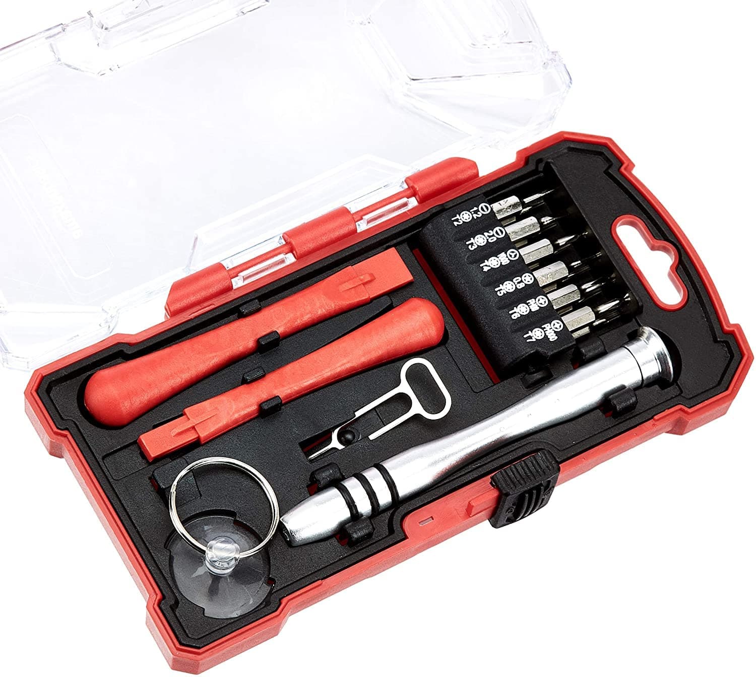 17-Piece Electronics Repair Screwdriver Set, multicolor