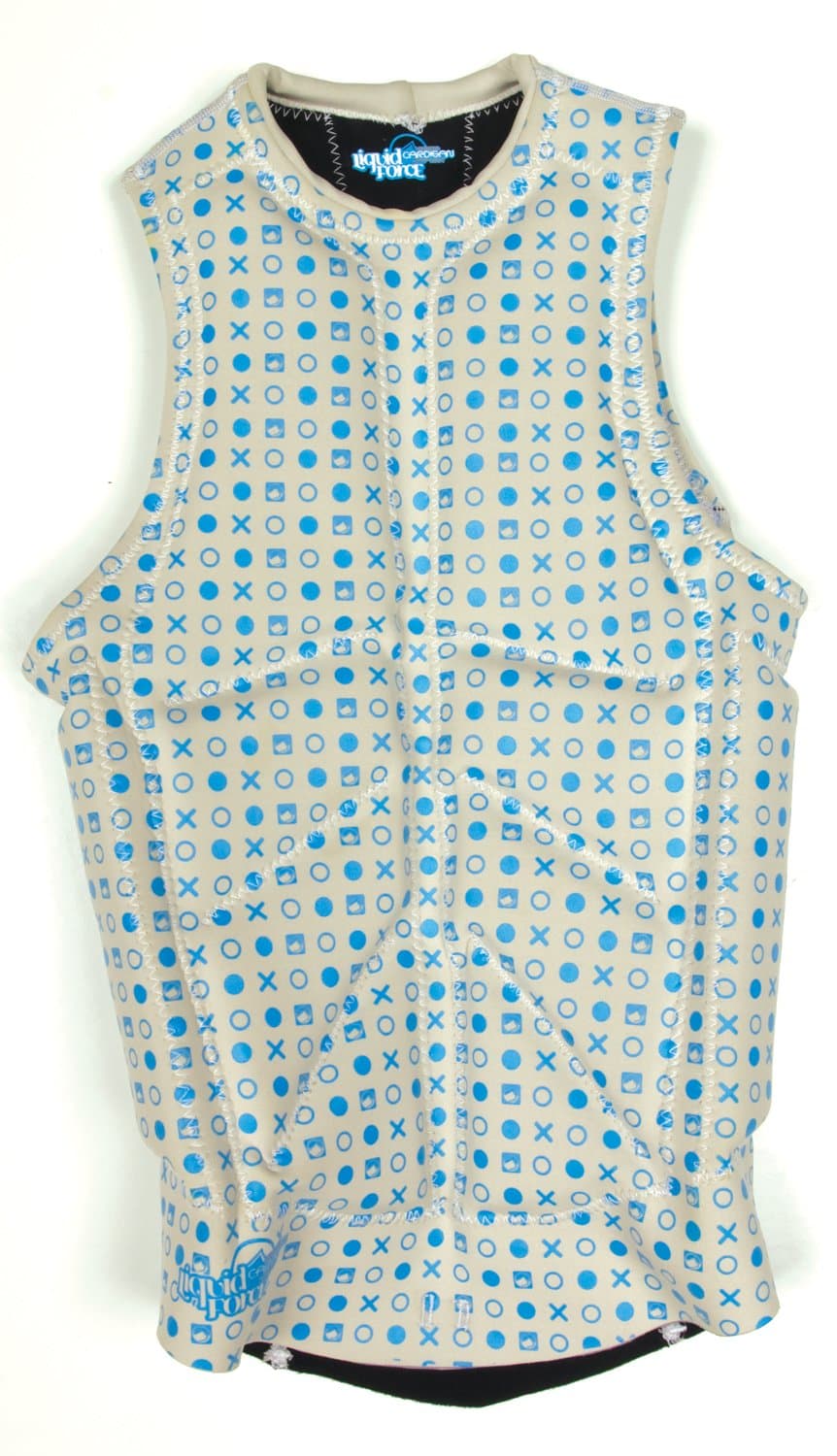 Liquid Force CARDIGAN COMP Vest Womens MD grey