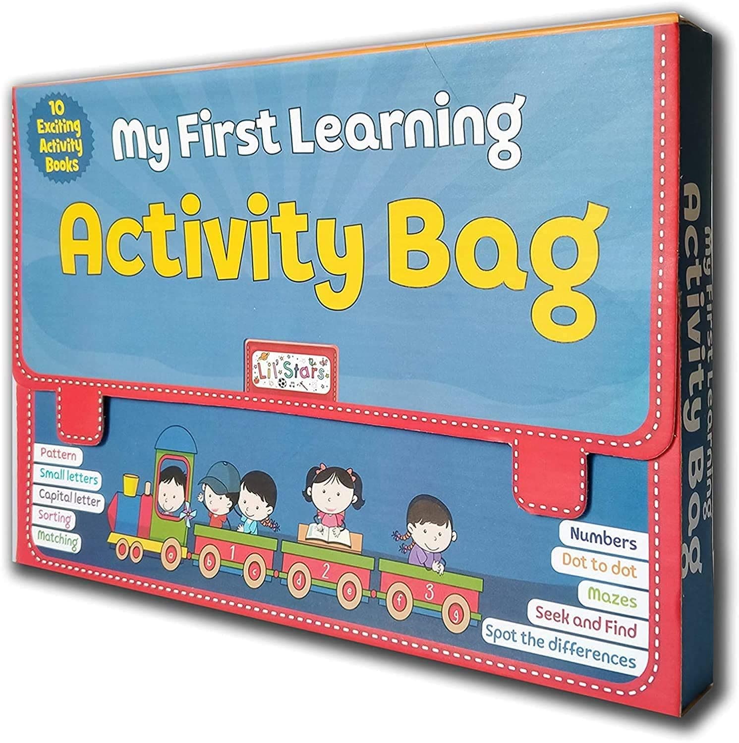 Pegasus Kid's My First Learning Bag Activity Books - Set of 10