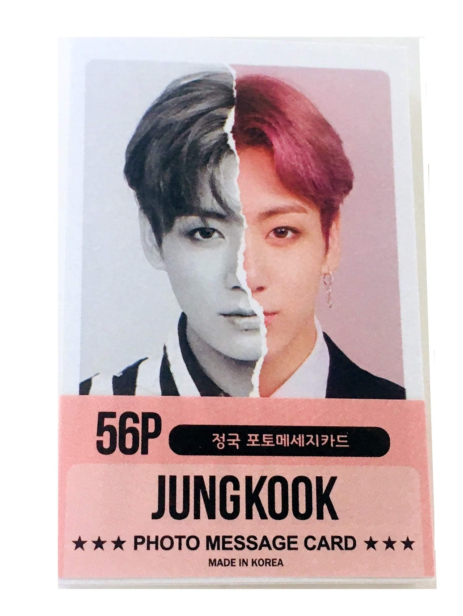 BTS Message Photocards 56pcs Brand-New version (JUNGKOOK)