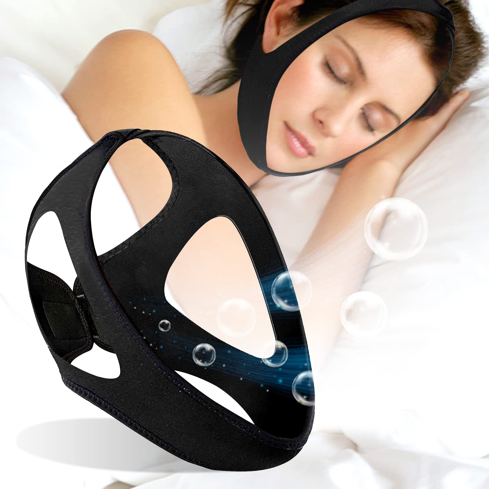 Anti-Snore Chin Strap Devices, Chin Strap for Sleeping