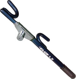 Winner International The Club 1102 LX Series Steering Wheel Lock, Blue by