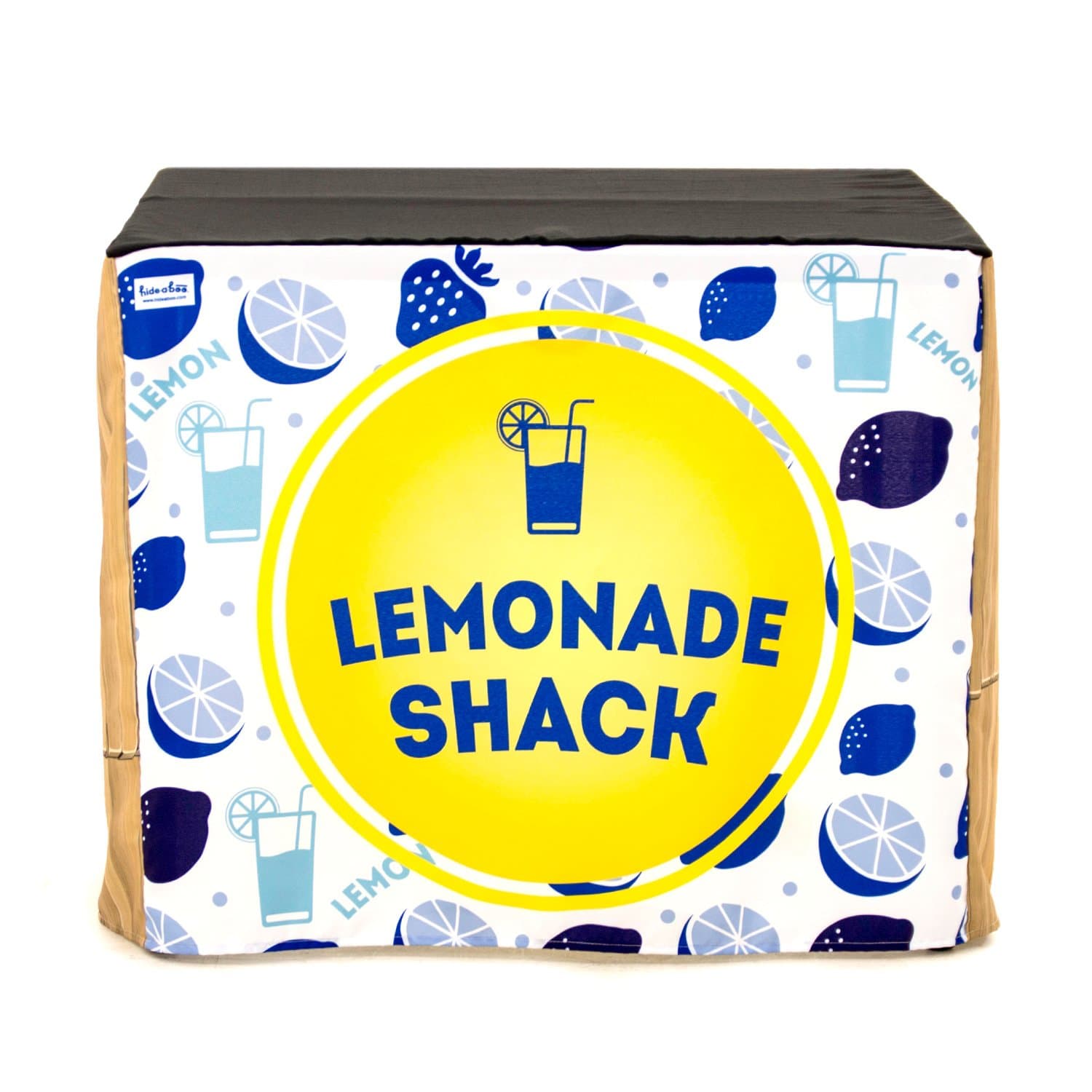 HIDEABOO - Lil' Biz Polyester Easy Lemonade Stand Card Table Cover
