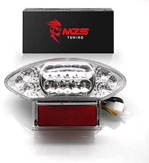 - MZS Motorcycle Tail Light LED Integrated Turn Signal Blinker Clear Compatible with HAYABUSA GSX1300R GSXR1300 1999-2007 / GSX600 GSX600F GSX750 GSX750F 2003-2006