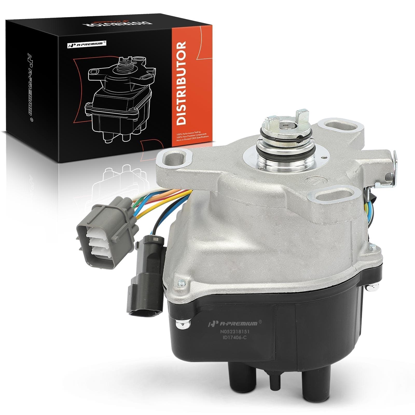 Electronic Distributor Compatible with Acura Integra Special Edition 1995, LS/LR 1994-1995, GS/GS-R/LS/RS 1992-1993, Fit for TD-55U, TD-46U