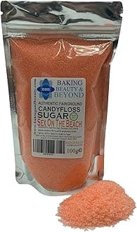 Baking Beauty and Beyond Premium Candy Floss Sugar 100g - Sex On The Beach Flavour