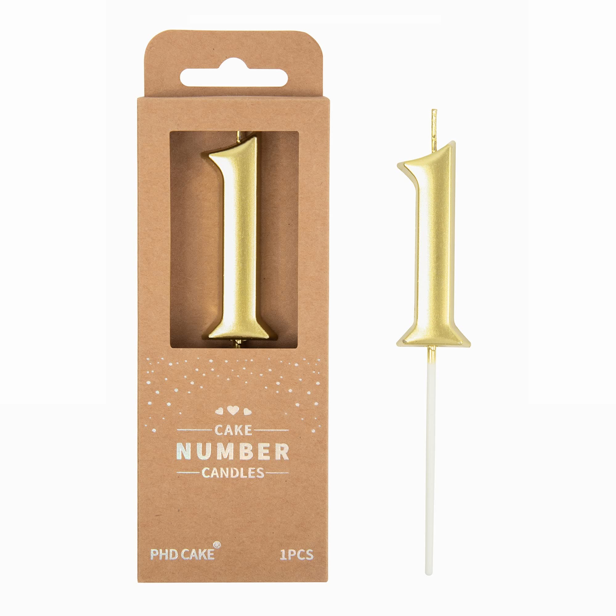 Elegant 0-9 Number Candle