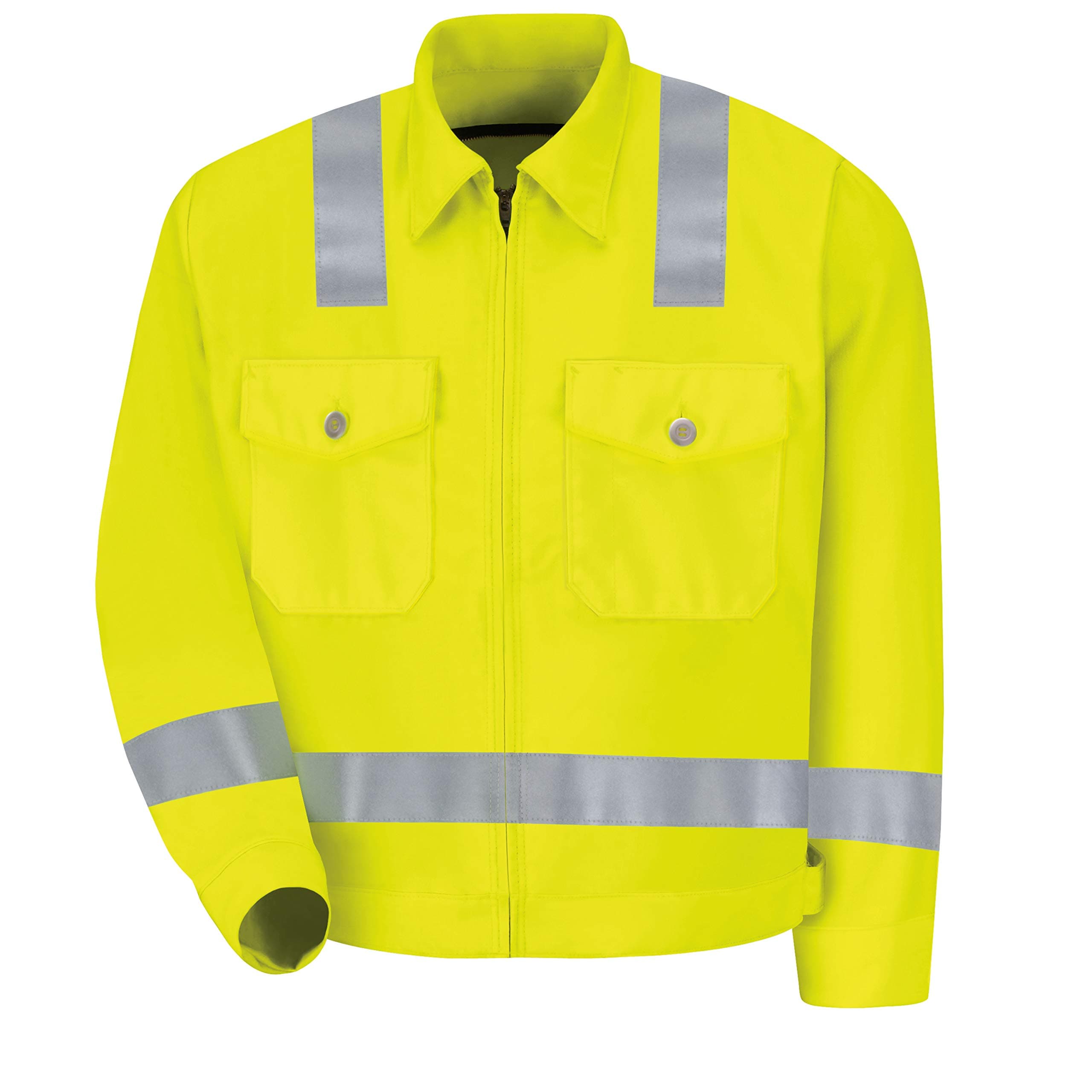 Red KapMen's Hi Visibility Class 2 Level 2 IKE Jacket