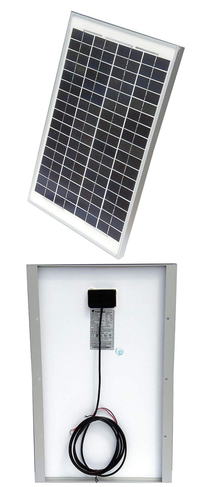 Solartech Power - SPM020P-WP - Solar Panel, Cell Type Polycrystalline, Nominal Output Power 20W, Number of Cells 72