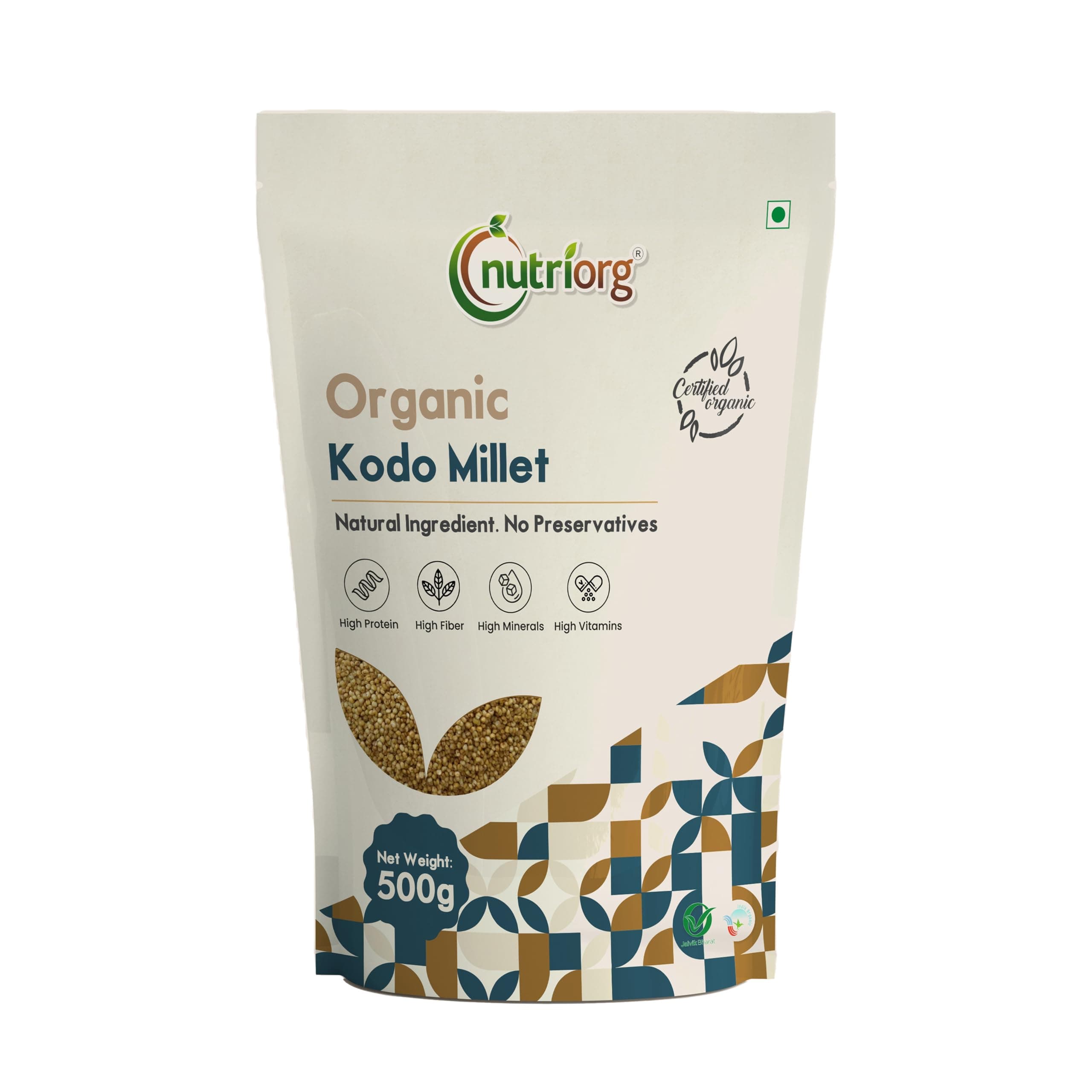 – Organic Kodo Millet 500 g