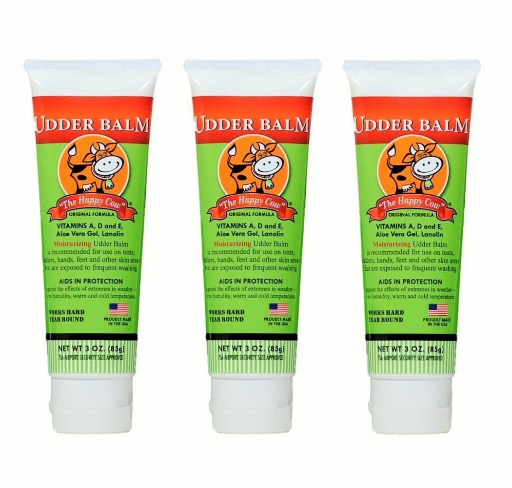 Happy Cow Moisturizing Udder Balm 3 oz. (3)