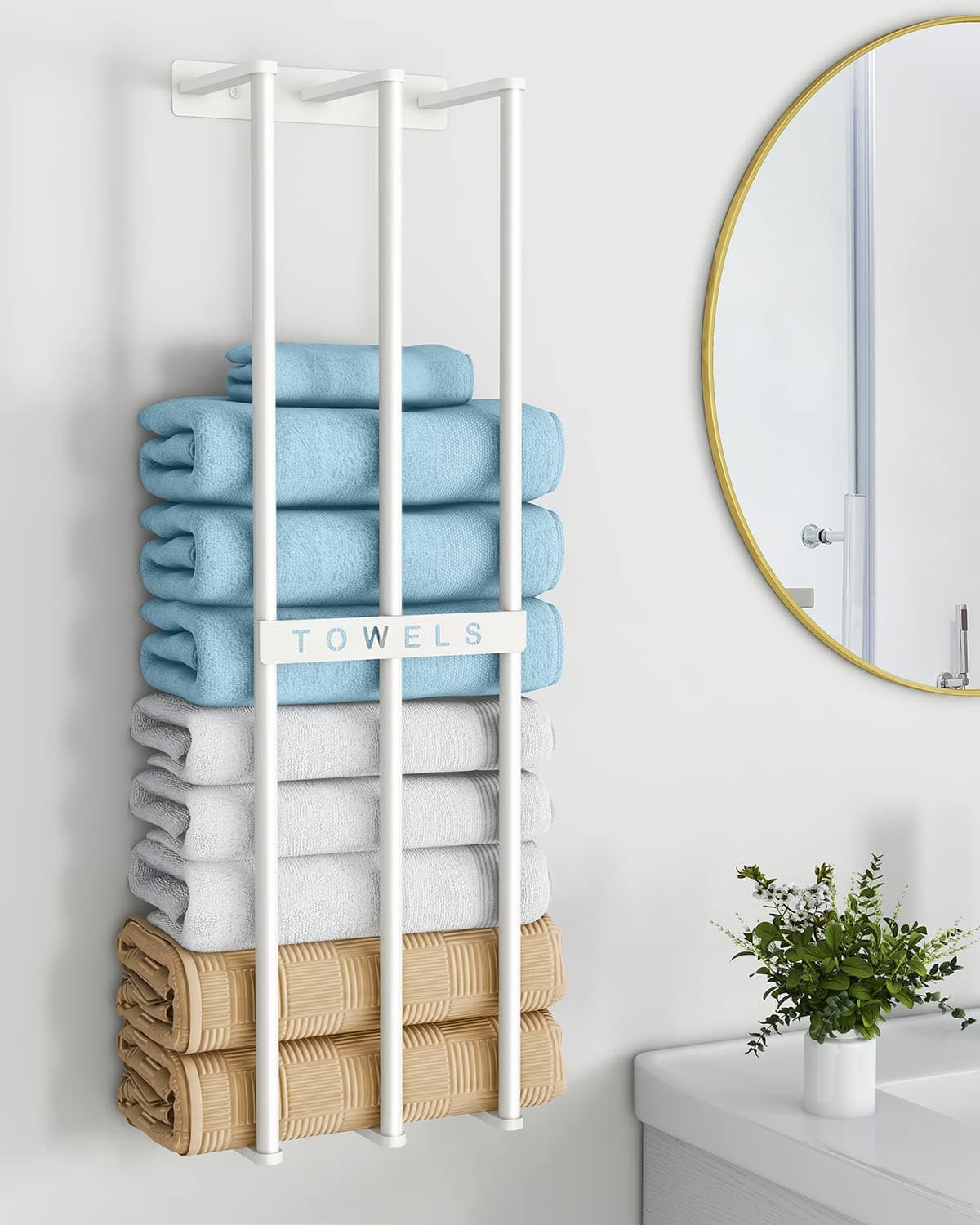 Towel Racks for Bathroom Wall Mounted