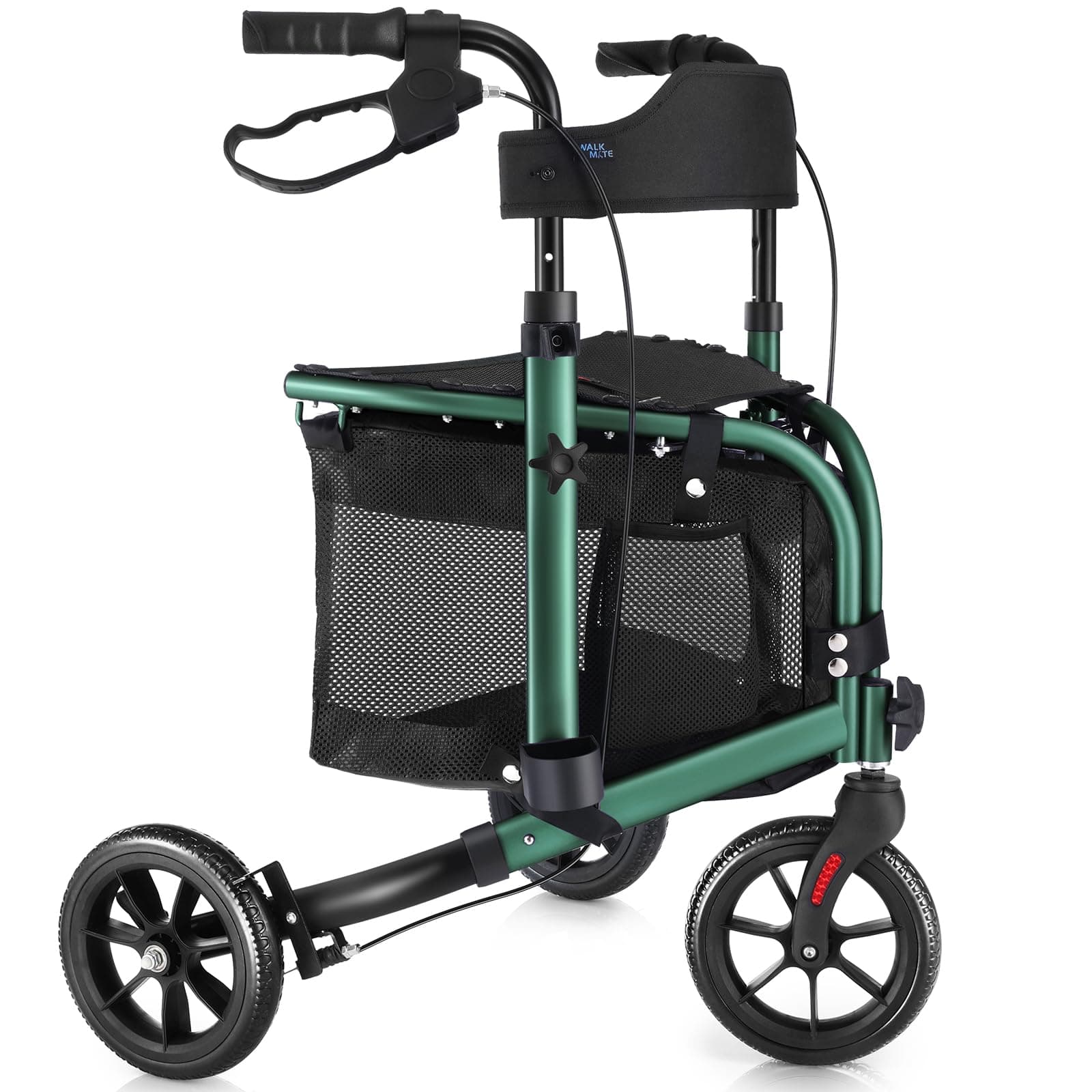 3 Wheel Compact Rollator Walker