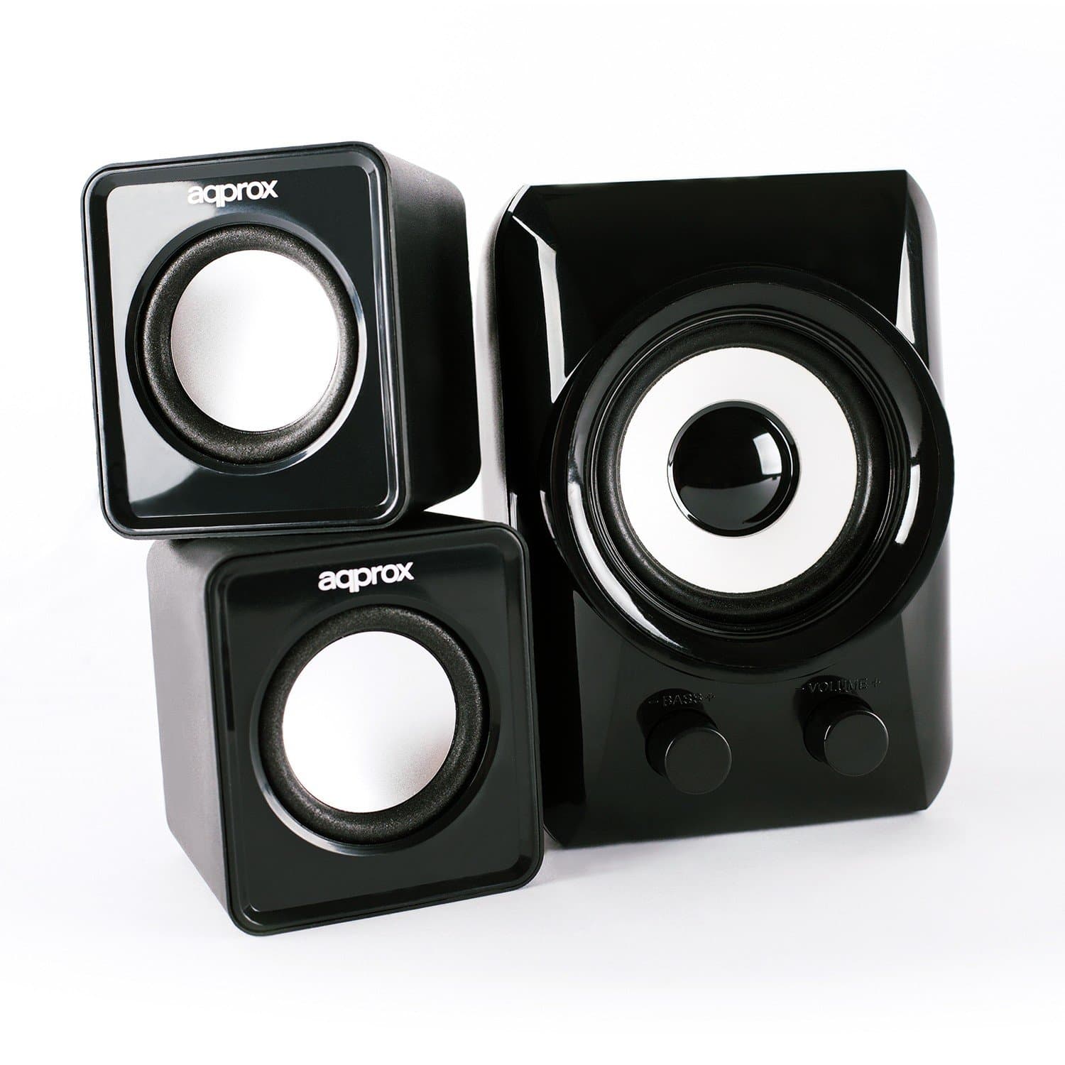 Approx 2.1 10 W Multimedia Mini Speaker System - Black