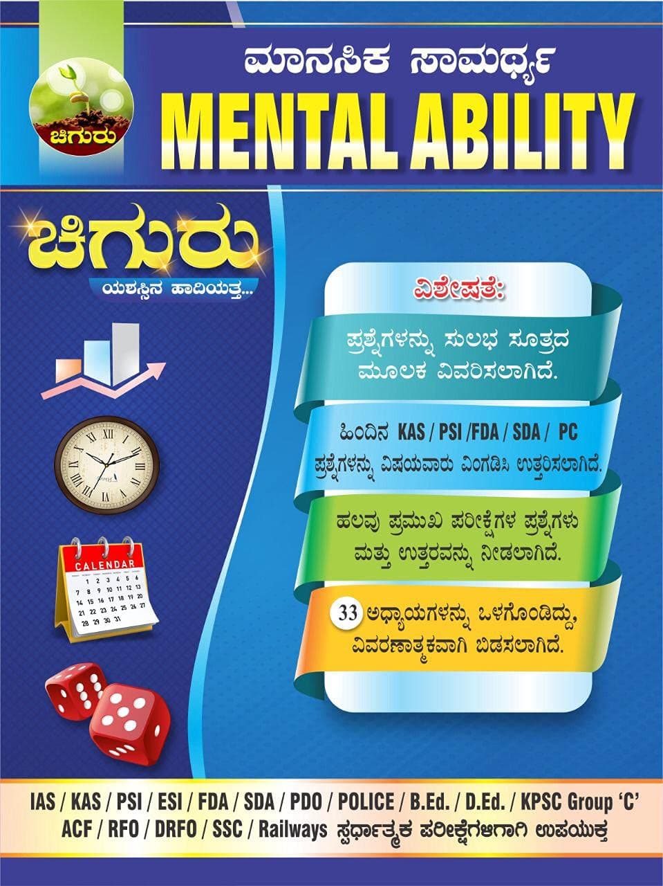 CHIGURU-MANASIKA SAMARTHYA [Mental Ability] [For All Competitive Exams]