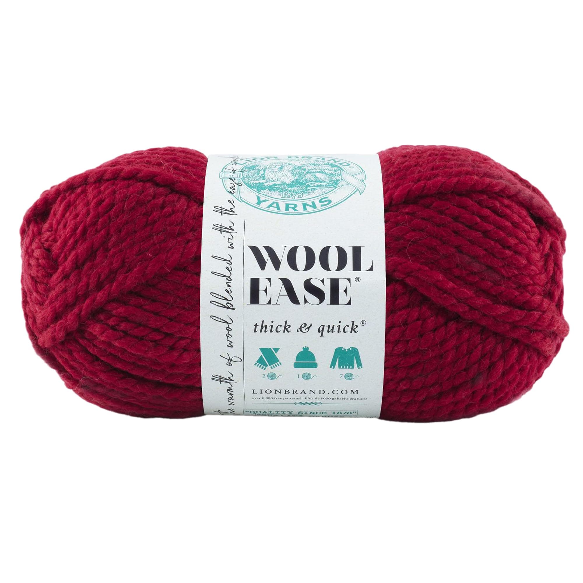 Company 1-Piece Wool-Ease Thick and Quick, Cranberry