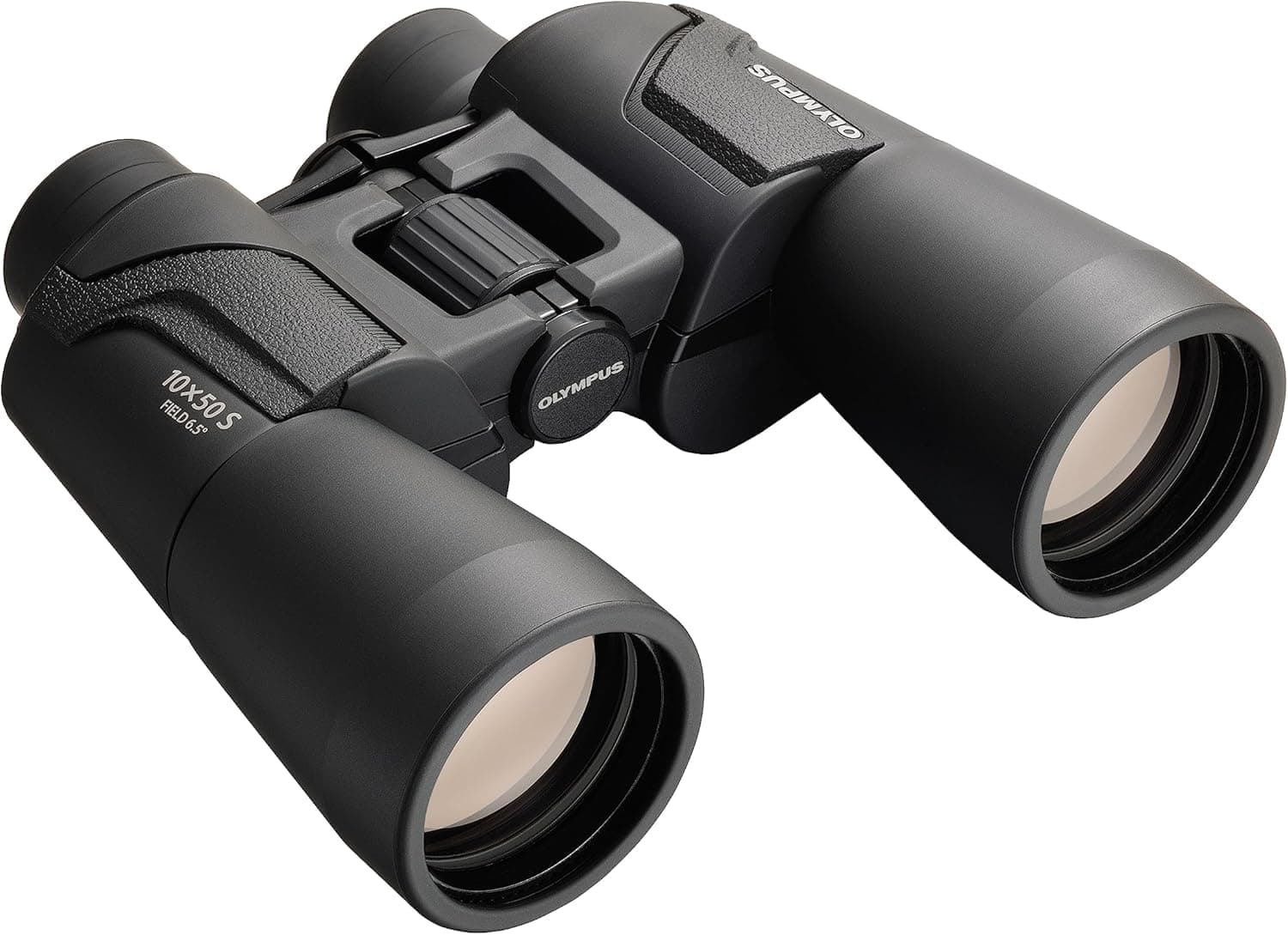 Olympus Binocular 10x50 S Including Strap, case. Sharp Details, Natural Colours, Wide Field of View, Lightweight - Ideal for Nature Observation, Birdwatching and Concerts, Black (V501023BU000)