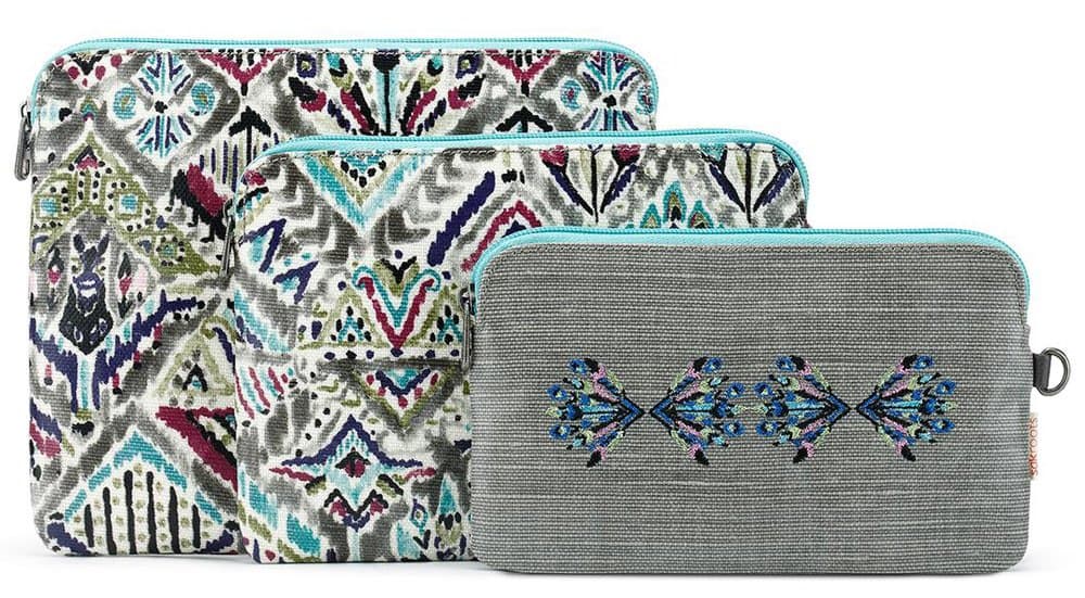 Sakroots Artist Circle 3 PC Cosmetic Case