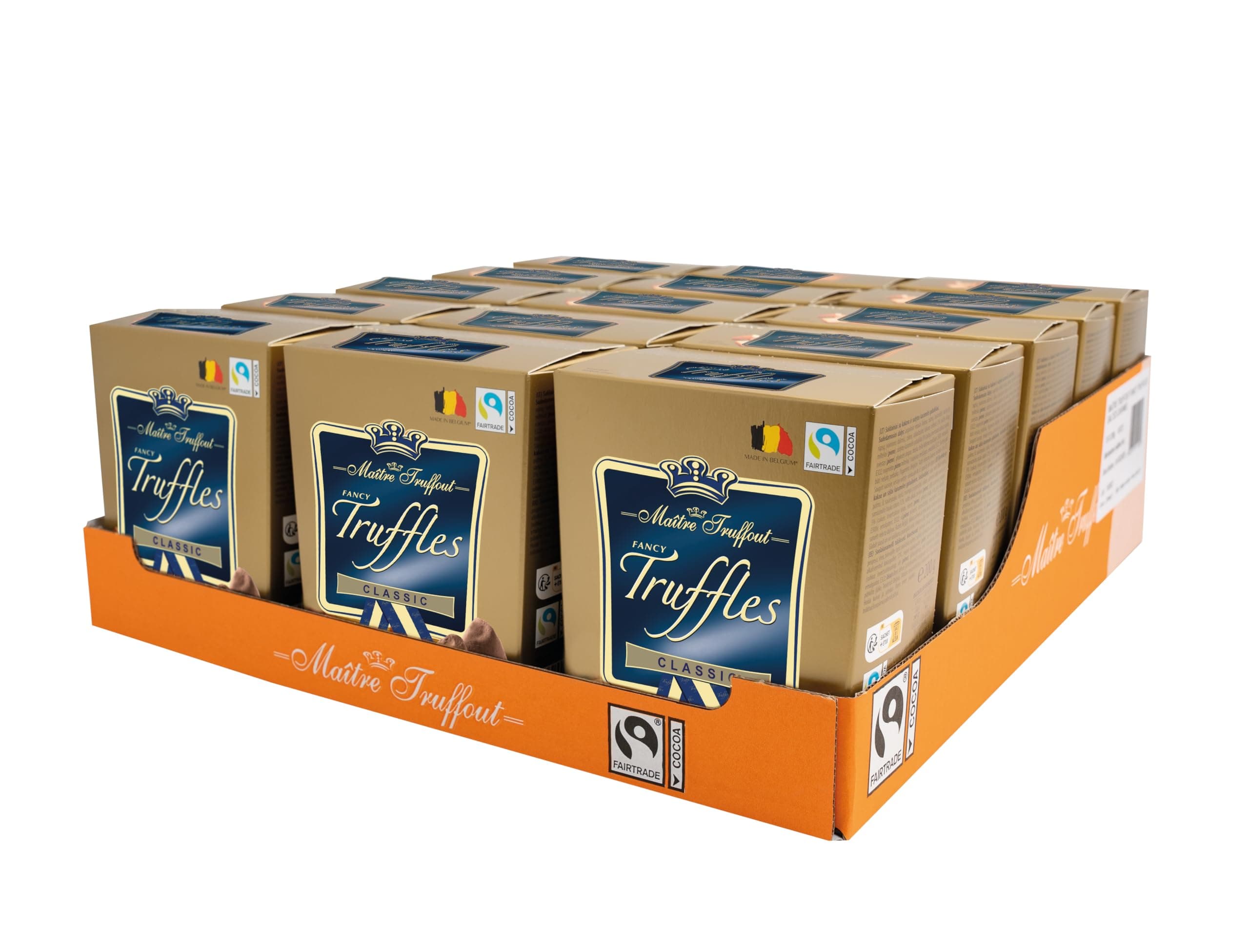 ホワイトデーのお返しに 生チョコのような風味のトリュフチョコ truffles ミルク味