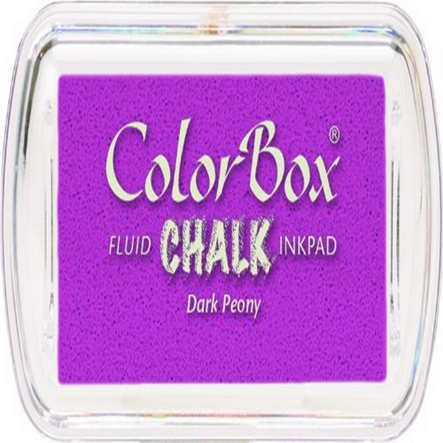 ColorBox Chalk Mini Ink Pad, Dark Peony